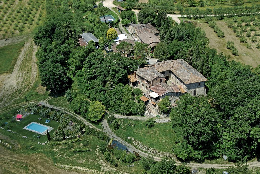 La Rocca Della Magione Villa Monteriggioni Bagian luar foto