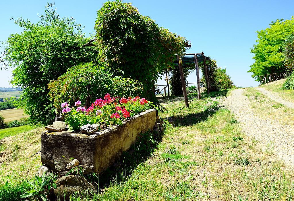 La Rocca Della Magione Villa Monteriggioni Bagian luar foto