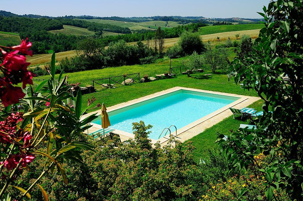 La Rocca Della Magione Villa Monteriggioni Bagian luar foto