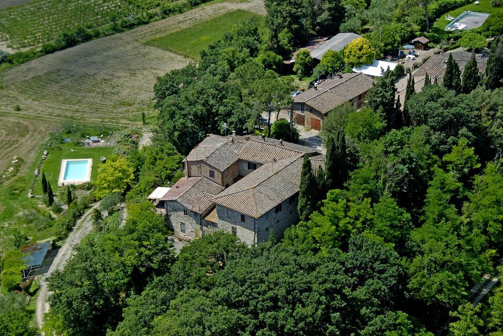 La Rocca Della Magione Villa Monteriggioni Bagian luar foto