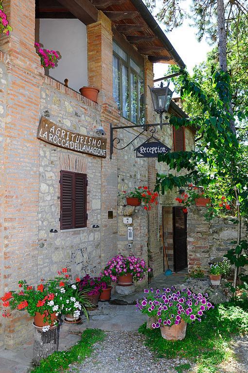 La Rocca Della Magione Villa Monteriggioni Bagian luar foto