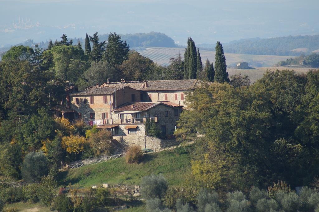 La Rocca Della Magione Villa Monteriggioni Bagian luar foto